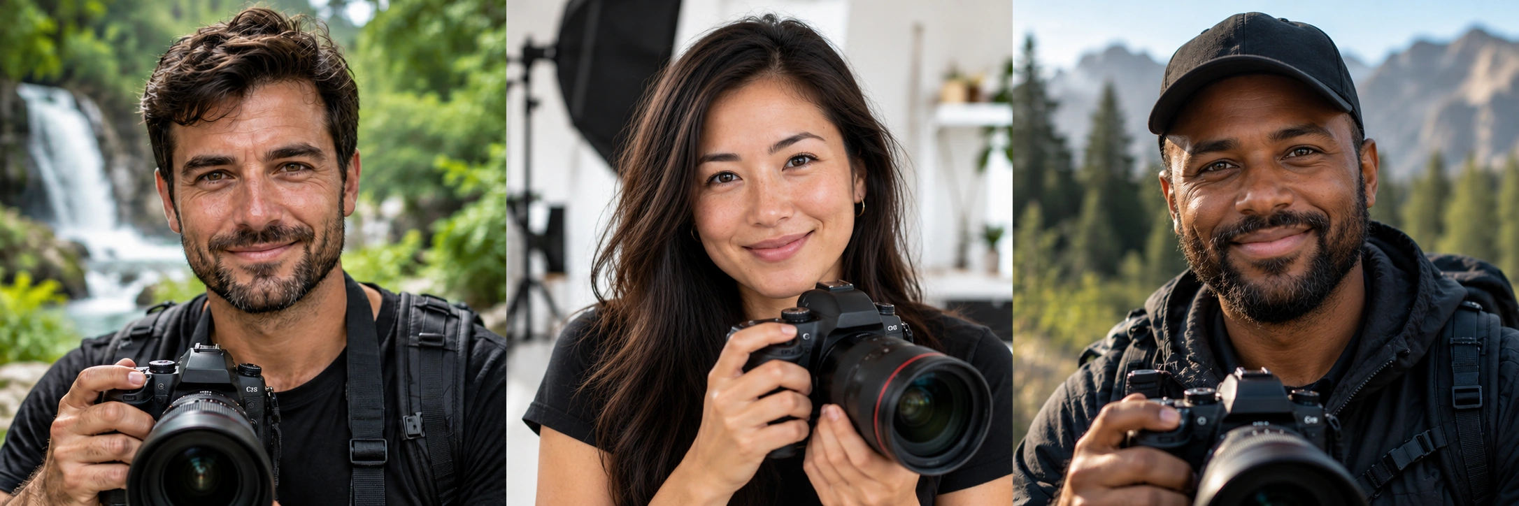 Illustrative portrait for sample photographer Alex Morgan
